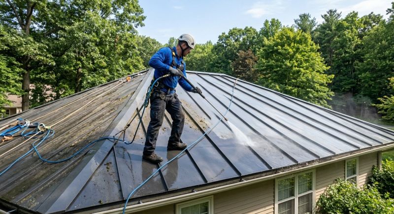 How Roof Cleaning Extends Shingle Lifespan